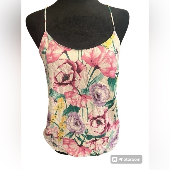 Victoria’s Secret Floral Satin Cami small/medium - Picture 1 of 5